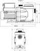 XPOtool Poolpumpe mit variabler Drehzahl 750W Produktbild-Vorschau 7