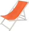 Liegestuhl Strandliege Weiß Gartenliege Klappbar Produktbild-Vorschau 1