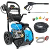 Benzínový vysokotlaký čistič - Hexwelt - 180 bar 7 HP OHV Náhľad obrázku produktu 1