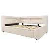 Multifunktionales Daybett 90x200 cm (ausziehbar 180x200) – Produktbild-Vorschau 17