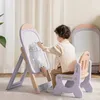 Lavagna magnetica per bambini con sedia - regolabile in Anteprima dell’immagine prodotto 7