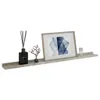 vidaXL Wandregale 4 Stk. Betongrau 100x9x3 cm Produktbild-Vorschau 3