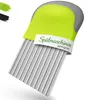 Villkin Wellenschneider – Edelstahl Riffelmesser für Gemüse Produktbild-Vorschau 1