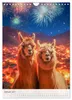 Witzige Alpakas (Wandkalender 2027 DIN A4 hoch), CALVENDO Produktbild-Vorschau 4
