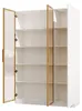 Flieks Glasvitrine mit LED-Beleuchtung, Sammlerschrank mit Produktbild-Vorschau 7