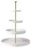 ASA Selection grande Etagere 4-stufig weiß/gold Ø 41 cm Productafbeelding-voorbeeld 1