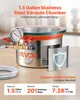 VEVOR Vakuumkammer 5,7 L aus Edelstahl, Produktbild-Vorschau 2