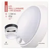 LED svítidlo ZURI s pohybovým čidlem, 22 cm, 14 W, neutrální bílá, IP54 Náhled obrázku produktu