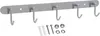 Intirilife appendiabiti in acciaio inox modello C - 5 ganci Anteprima dell’immagine prodotto 1