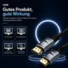 HDMI 2.1 Kabel 8K@60Hz (Ultra HD) 48Gbps (HDR/eARC/VRR/QMS) Produktbild-Vorschau 7