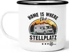 Emaille-Tasse Camping Home is where the Stellplatz is Produktbild-Vorschau 2