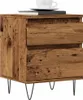 vidaXL Nachttische 2 Stk. Altholz-Optik 40x35x50 cm Produktbild-Vorschau 1