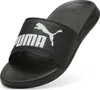 A black Puma slide sandal is shown from a slightly elevated angle against a white background. Anteprima dell’immagine prodotto