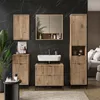 Waschbeckenunterschrank Vicco Eliza Viking Oak 70 x 63 cm Produktbild-Vorschau 7