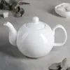 Théière Wilmax 1100 ml Olivia, porcelaine blanche Voir les images du produit 7