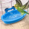 Mygeromon Vogel Dusche - Papagei Käfig Zubehör Badewanne Produktbild-Vorschau 1