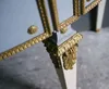 Casa Padrino Luxus Barock Konsole Blau / Weiß / Gold 150 x Produktbild-Vorschau 6