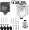 IP66 Steckdose Aufputz Wandsteckdose Gartensteckdose Produktbild-Vorschau 1