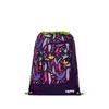 A drawstring backpack with a colorful floral pattern. Produktbild-Vorschau
