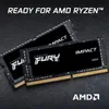Two RAM modules are shown diagonally on a dark textured surface, with marketing text and logos. Anteprima dell’immagine prodotto