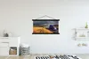 MuchoWow® Textilposter Lila LKW zwischen den Feldern 120x60 Produktbild-Vorschau 2