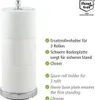 WENKO Viterbo CHROM Ersatz Toilettenpapier Rollenhalter Produktbild-Vorschau 2