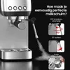 Espressomaschine halbautomatisch mit Manometer, 20 Bar Produktbild-Vorschau 13