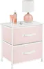 mDesign Nachttisch Kommode Schrank Organizer Stoff Metall Produktbild-Vorschau 8