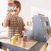 howa detský gril hrací gril detský grilovací gril vyrobený Náhľad obrázku produktu 10