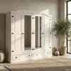 New Mexico Kleiderschrank 4-türig mit 2 Spiegeltüren, 2 Produktbild-Vorschau 5