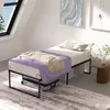 VOUNOT® Bettgestell 90x190 cm Metallbett mit Lattenrost und Produktbild-Vorschau 3
