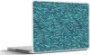 MuchoWow® Laptop Aufkleber Sticker Cover Wellen - Muster - Produktbild-Vorschau 1
