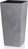 HowHomely květináč Porto výška 57 cm, květináč, šedý Náhled obrázku produktu 1