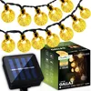 LUMILED Solar Lichterkette Außen 16,8m 100x LED Kristall Produktbild-Vorschau 13