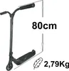 Ethic DTC Erawan V2 S Stunt-Scooter H=80cm 2,79kg Schwarz Produktbild-Vorschau 2