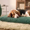 4L Textil MOLLY Hundekissen flauschig Cord Hundebett Grosse Produktbild-Vorschau 2