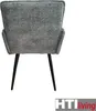 Stuhl Mesilla gepolstert Chenille-Optik 41x60x94 cm (BxTxH) Produktbild-Vorschau 6