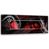 Toile Le secret du rouge 90x30 Feeby Rouge image pour le Voir les images du produit 1