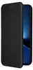 A black carbon fiber flip case for a smartphone is shown. Produktbild-Vorschau