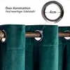 WOLTU Verdunklungsgardine mit Ösen Samtvorhang Produktbild-Vorschau 3