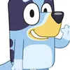 Coussin Bluey pour enfants – Coussin moulé en velours Voir les images du produit 5