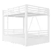 Letto a castello Flieks 140x200 cm con 2 cassetti, letto a Anteprima dell’immagine prodotto 7