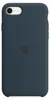 Apple iPhone SE 2022 (MN6F3ZM/A) Silicon Case Abyss Blue Produktbild-Vorschau 1