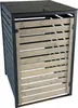 dobar Mülltonnenverkleidung 120 L, schwarz-braun, Produktbild-Vorschau 9