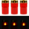 com-four® 3x LED Grablicht - LED Kerze "Ewiges Licht" - Produktbild-Vorschau 2