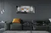 Glasbilder 125x50 Wandkunst Graue britische Katze Produktbild-Vorschau 4
