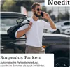NEEDIT Disco di parcheggio elettronico Park Lite Solar nero Anteprima dell’immagine prodotto 6