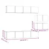 vidaXL 6-tlg. TV-Schrank-Set Sonoma-Eiche Holzwerkstoff -  Produktbild-Vorschau 10