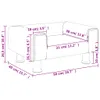 vidaXL Kindersofa Rosa 50x40x26,5 cm Samt -  Baby- & Produktbild-Vorschau 8