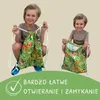 HECKBO Kinder Turnbeutel mit Sichtfenster & Dschungel-Motiv Produktbild-Vorschau 38